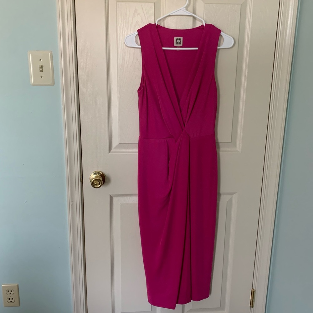 Pink Cocktail Dress Anne Klein
